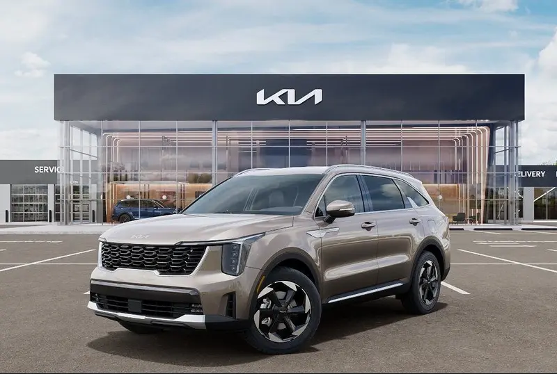 2026 Kia Sorento Hybrid EX FWD, manufacturer photo