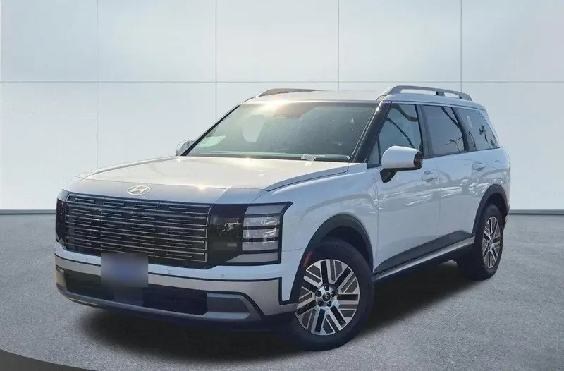 2026 Hyundai Palisade Hybrid Blue SEL 7P FWD White