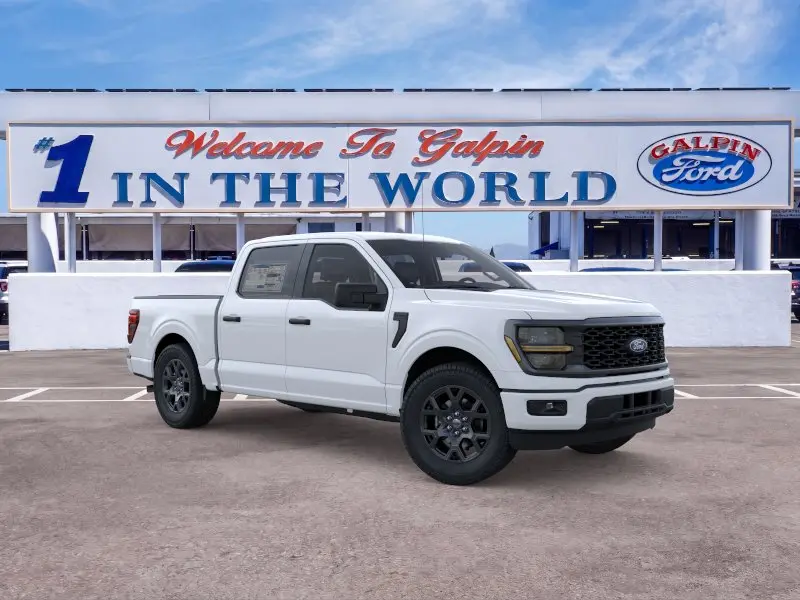 2026 Ford F-150 STX SuperCrew 5.5' Box RWD (Manufacturer photo · color may differ)
