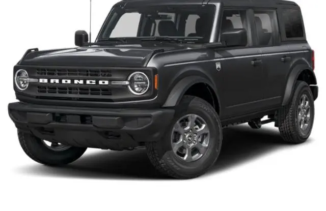 Ford Bronco Big Bend 4 Door 4WD 2026, цвет Shadow Black