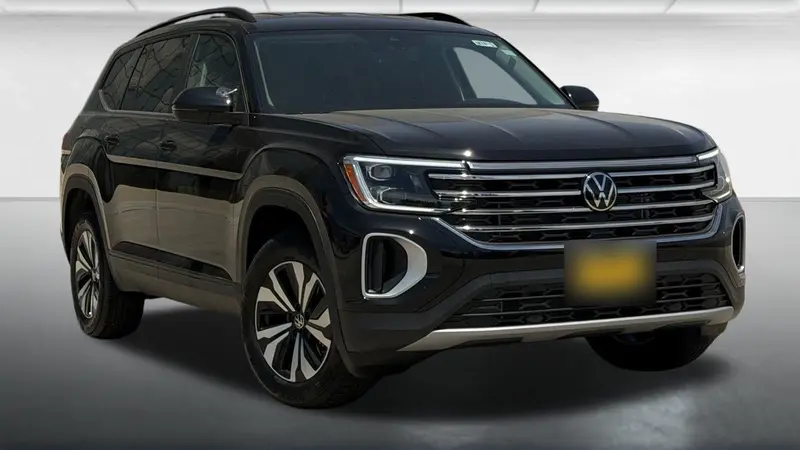 2026 Volkswagen Atlas 2.0T SE FWD Deep Black Pearl