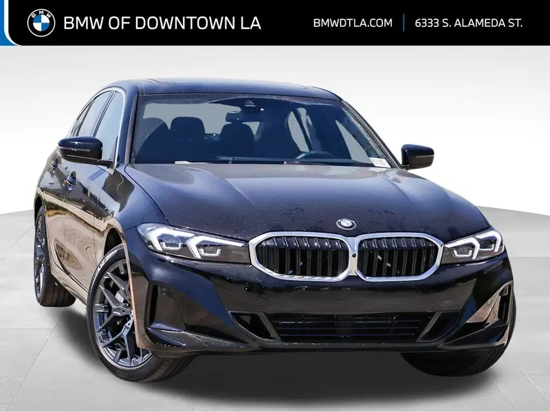 2026 BMW 3 Series 330i Sedan Jet Black