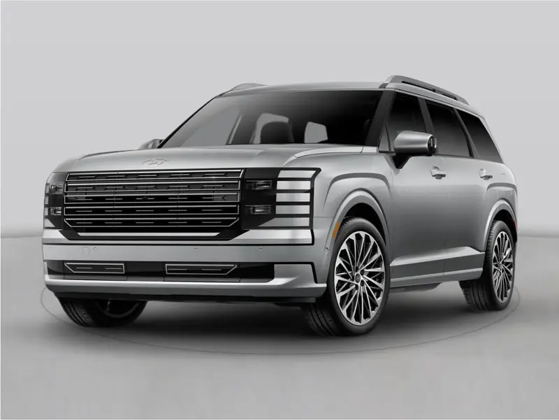 2026 Hyundai Palisade Hybrid Blue SEL 7P FWD, dealer photo of this configuration