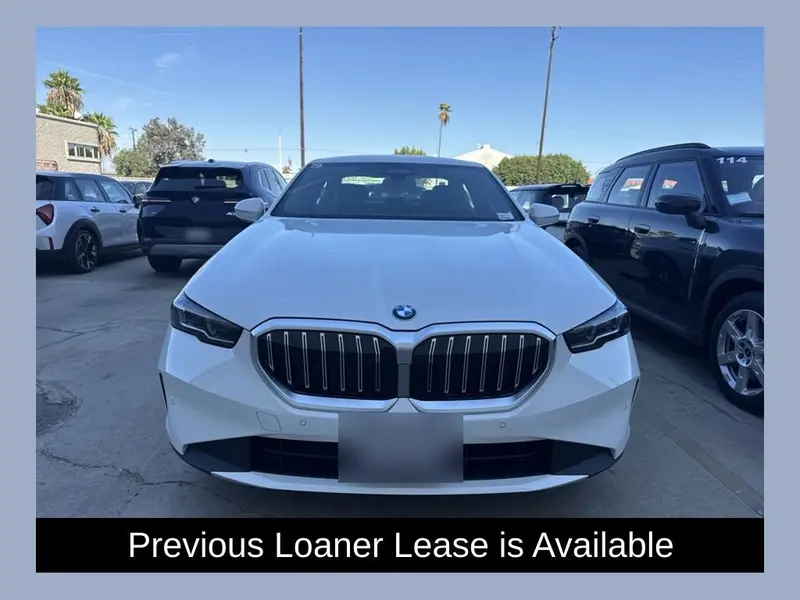 2026 BMW 5 Series 530i Sedan Alpine White