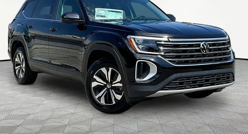 2026 Volkswagen Atlas 2.0T SE FWD Black
