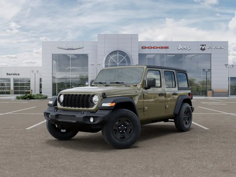 Jeep Wrangler Sport 4 Door 4WD 2026, фото производителя